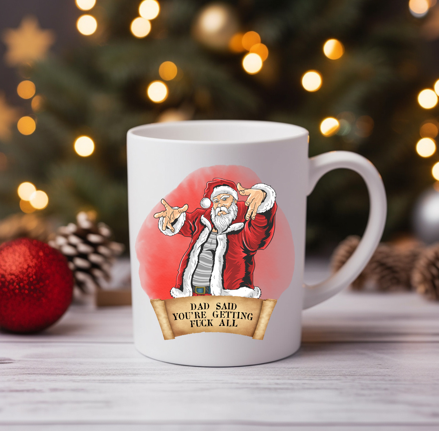 Rude Christmas Mugs image 10