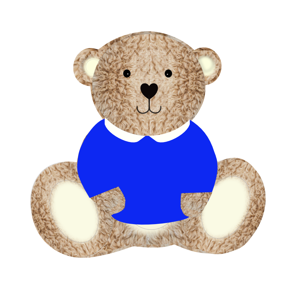 Personalised School Jumper Bear Keyrings image 2
