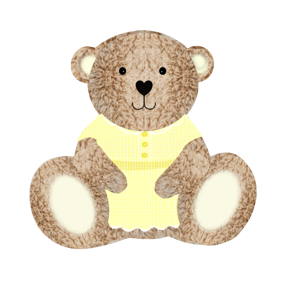 Personalised School Dress Bear Keyrings image 8