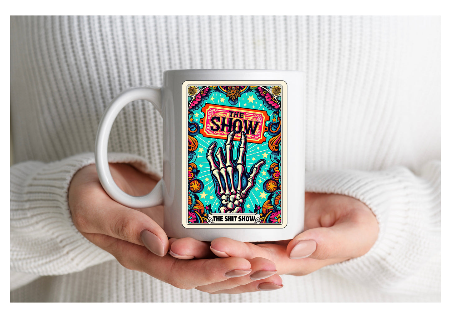 11oz Tarot Card Mug (inc rude) image 3