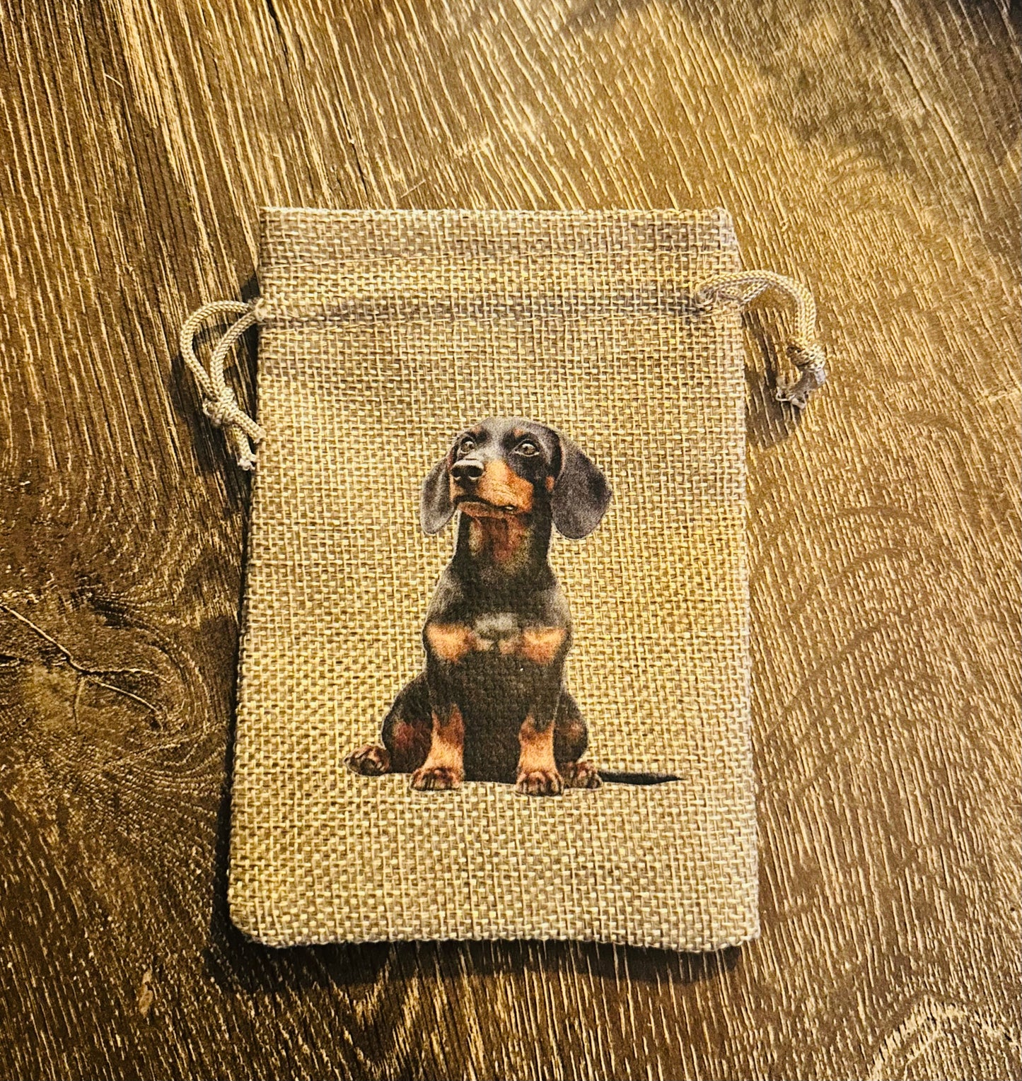 DRAWSTRING DOG BAGS -FREE PERSONALISATION image 1