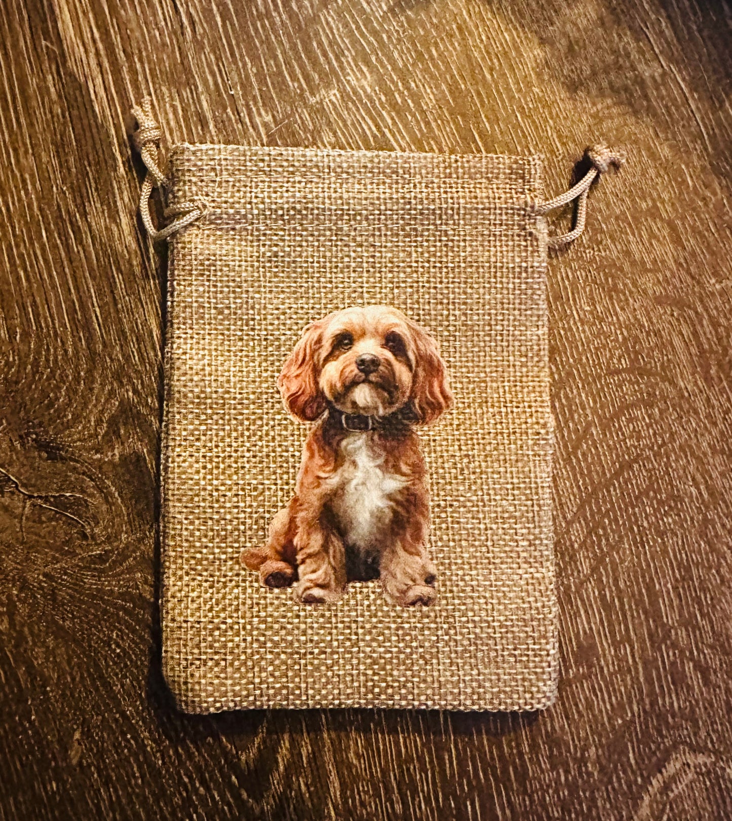 DRAWSTRING DOG BAGS -FREE PERSONALISATION image 0