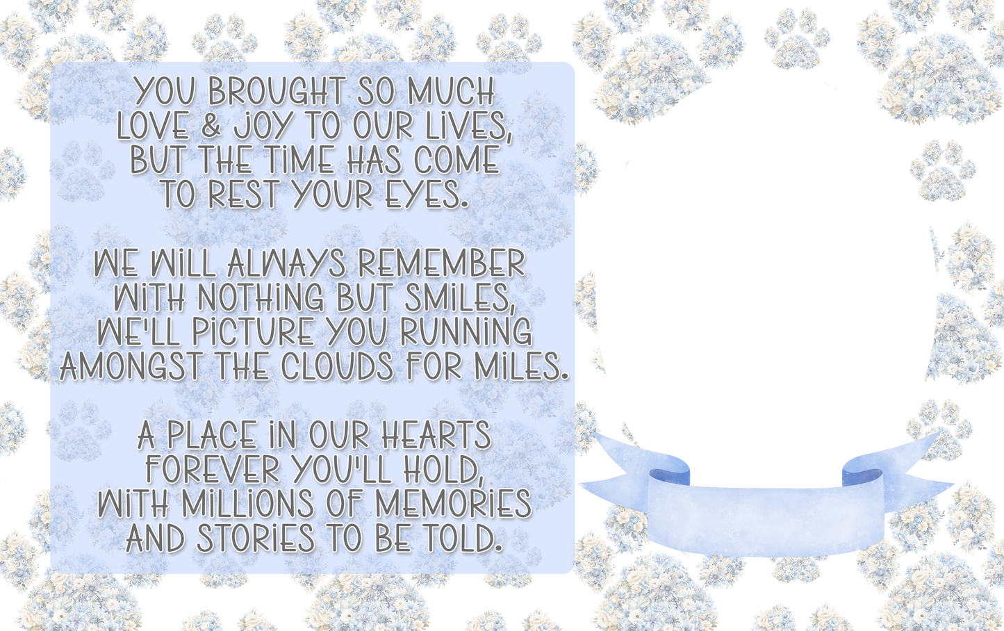 Personalised Pet Memorial Wallet Cards image 6