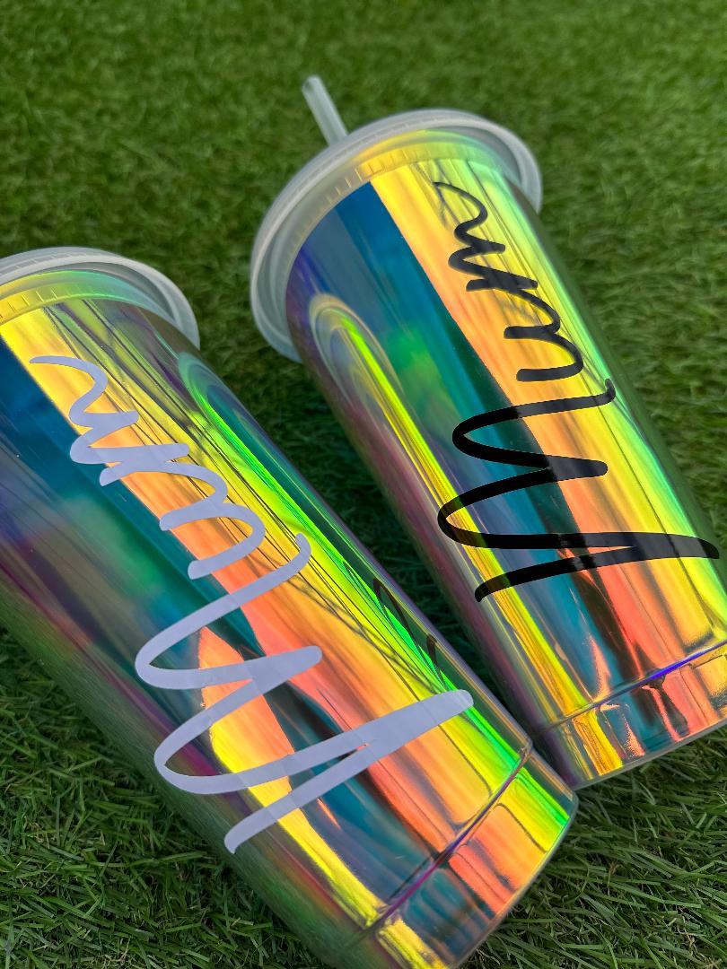 24oz Holographic Tumbler image 3