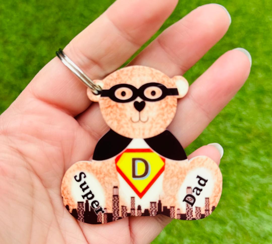 Superhero Bear Keyrings image 0