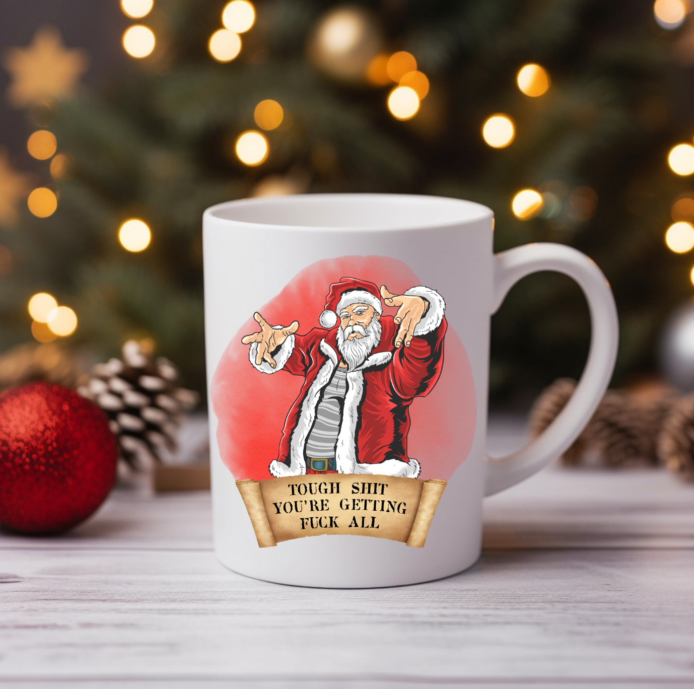 Rude Christmas Mugs image 0