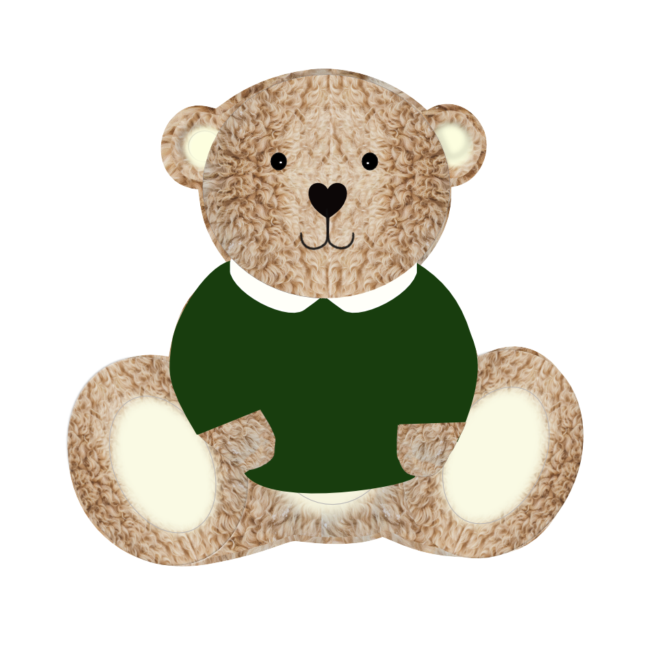 Personalised School Jumper Bear Keyrings image 6