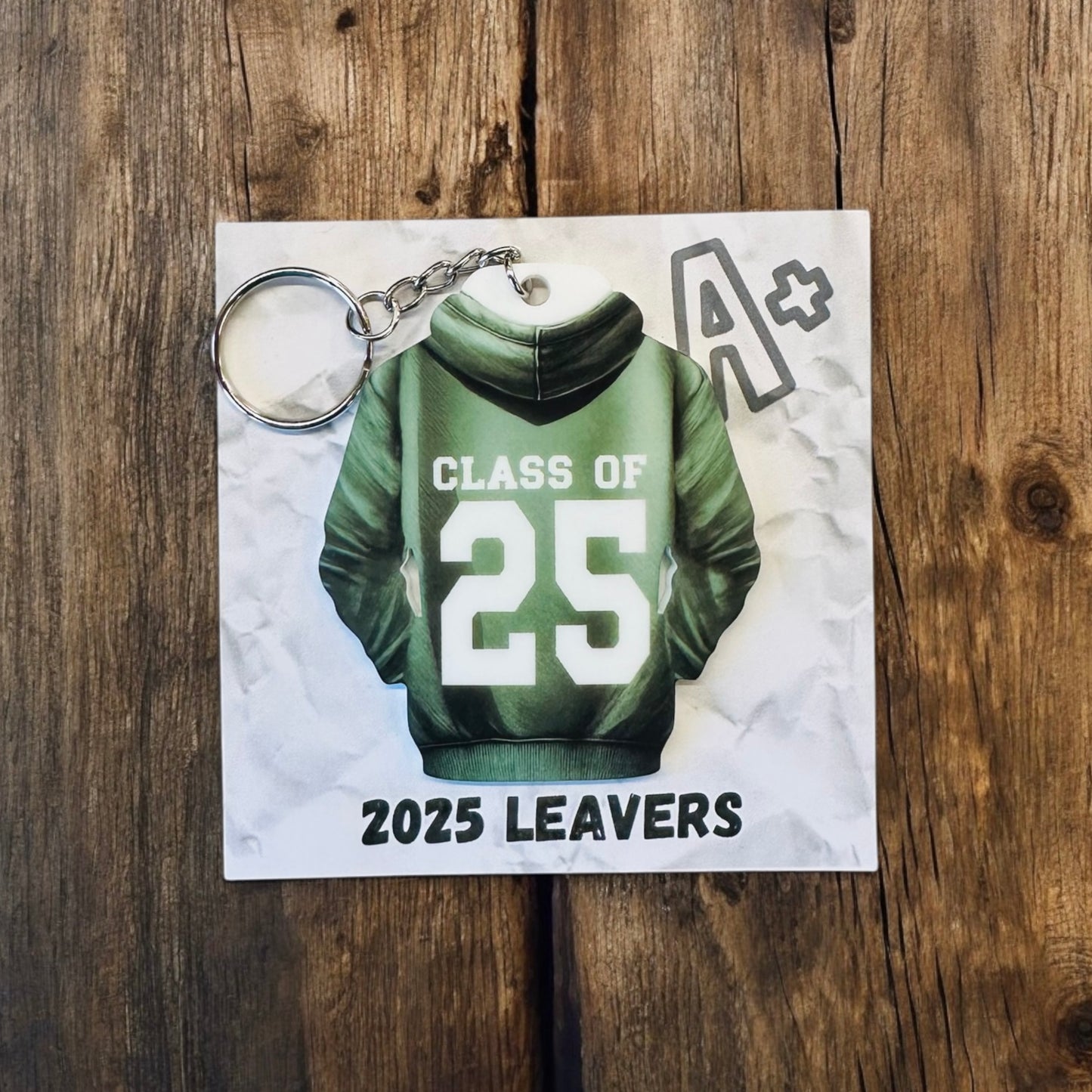 3D Effect Leavers Hoody Keyrings image 4