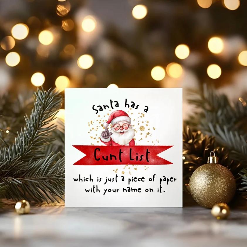 Rude Christmas Cards