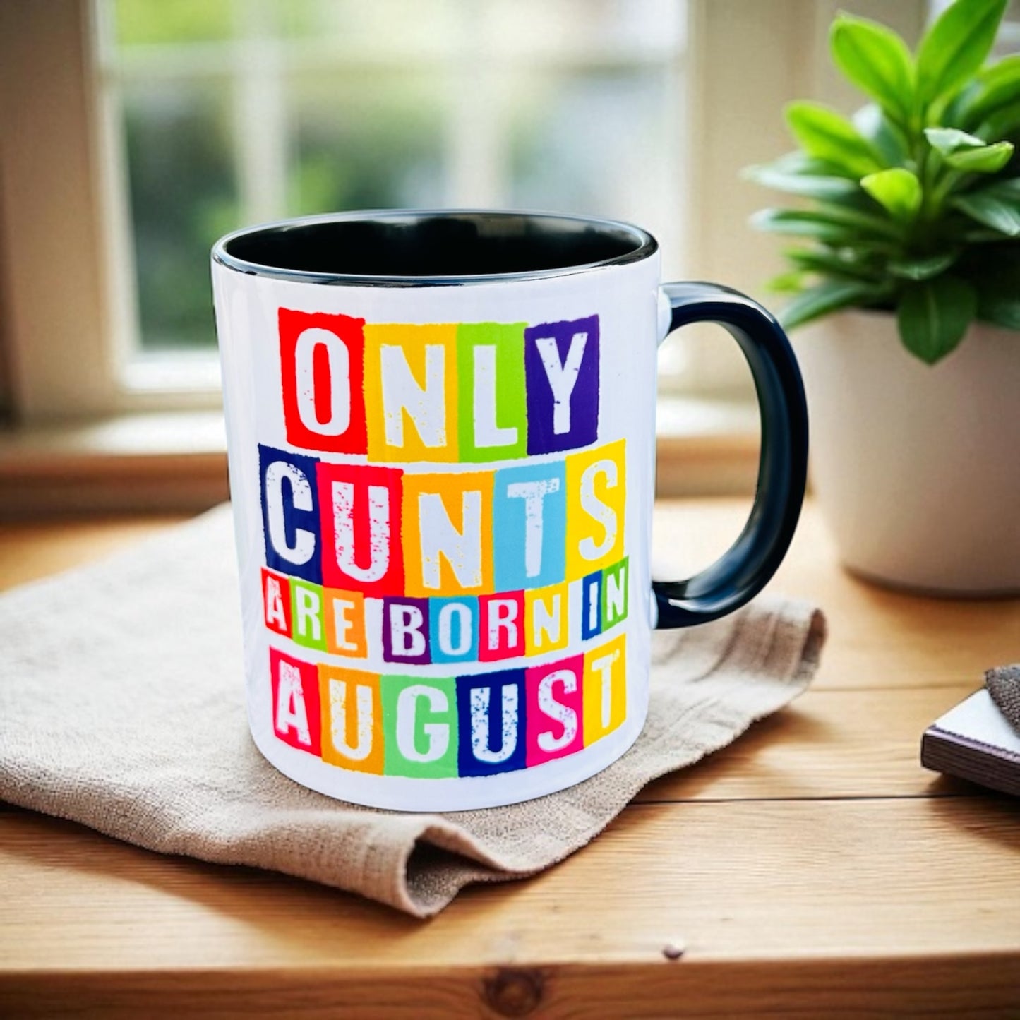 Rude ‘Born in’ Mug