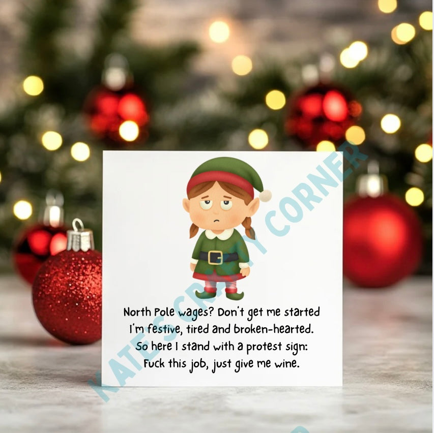 Bah Humbug Rude Christmas Cards