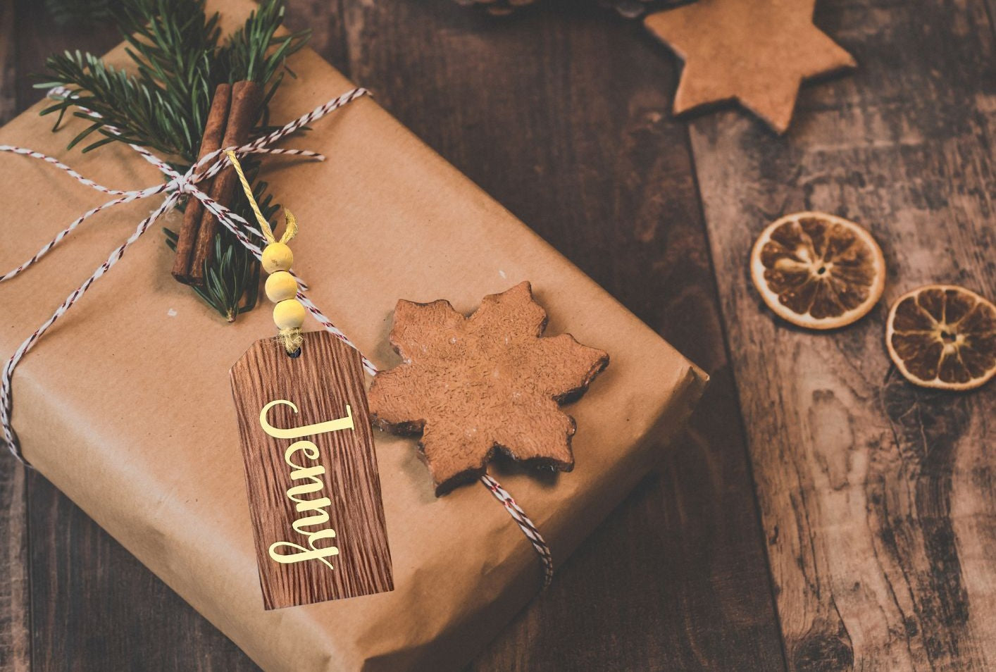 Personalised Wooden Gift Tag