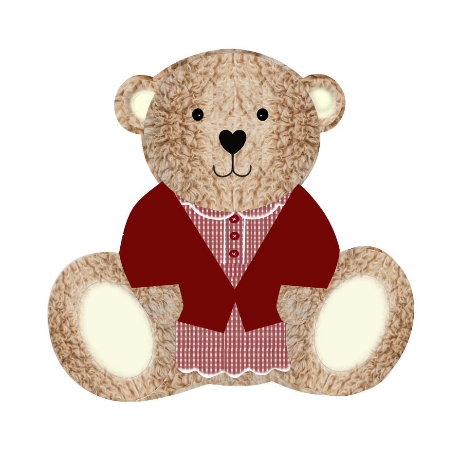 Personalised School Dress Bear Keyrings image 4