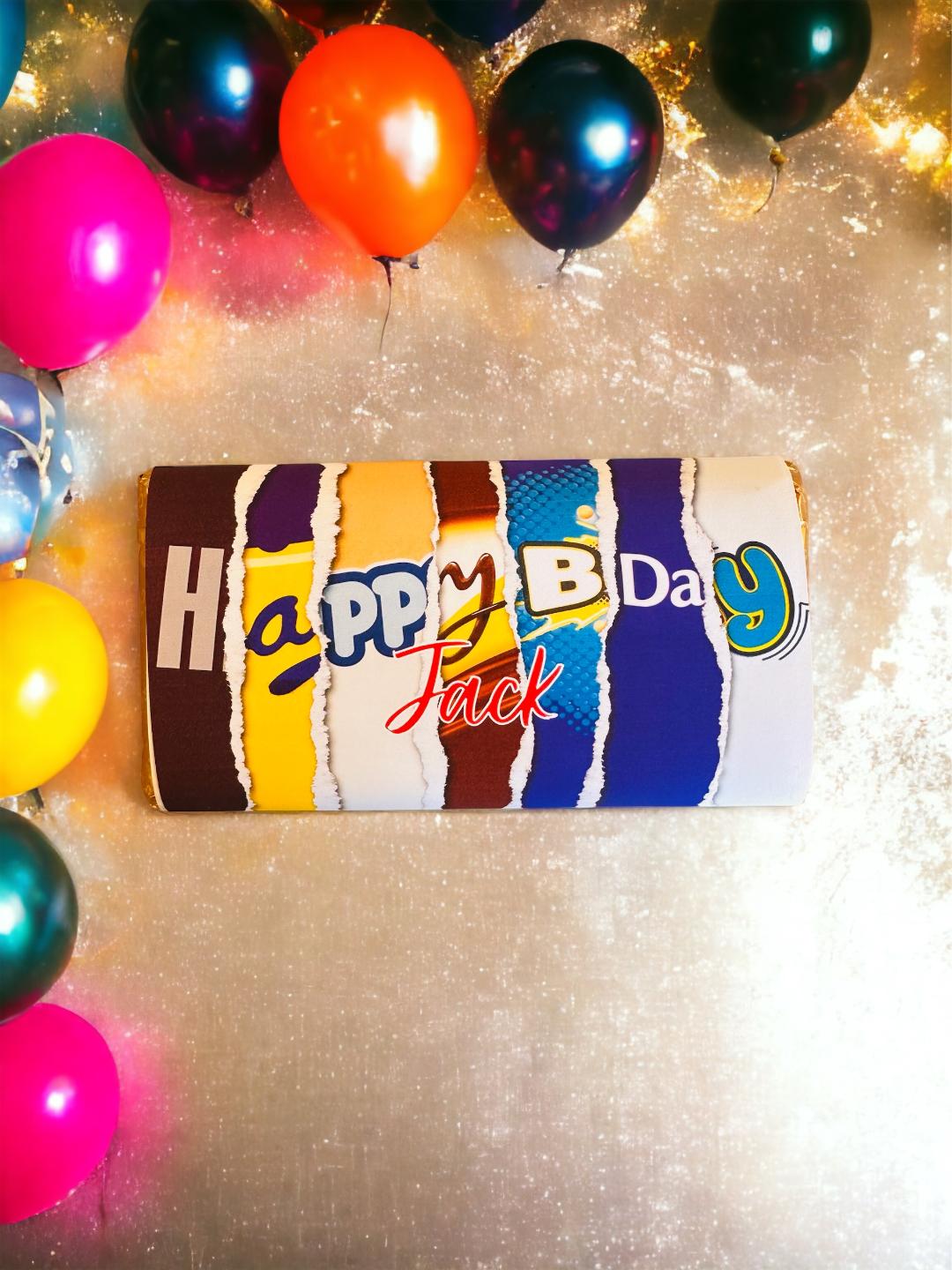 Personalised Chocolate Bar image 0