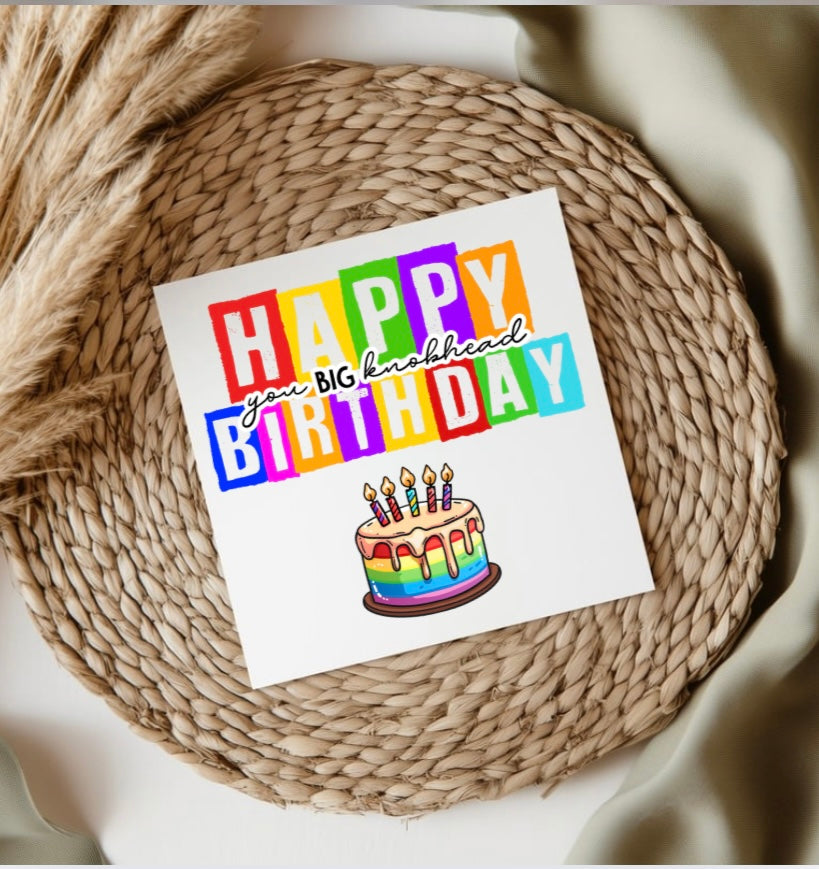 Rude Birthday Cards