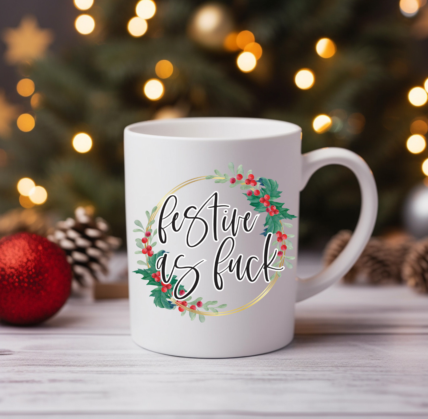 Rude Christmas Mugs image 6