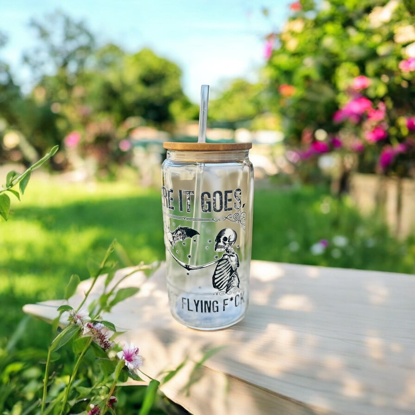 16oz Rude Glass Libbey Can image 7