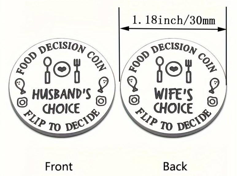 Dinner Decision Coin image 2
