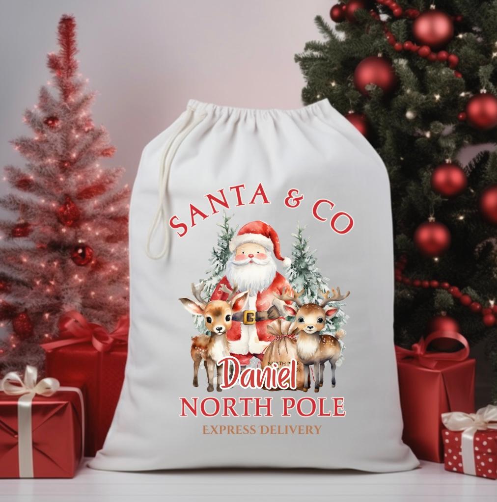 Personalised Santa Sack image 4