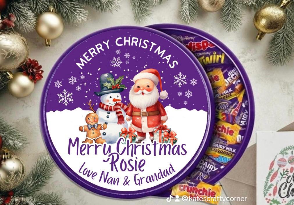 Chocolate Tub Toppers - Various Designs image 0