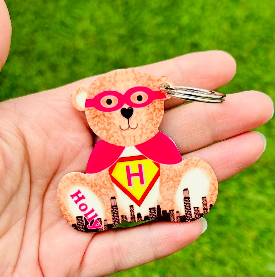 Superhero Bear Keyrings image 2