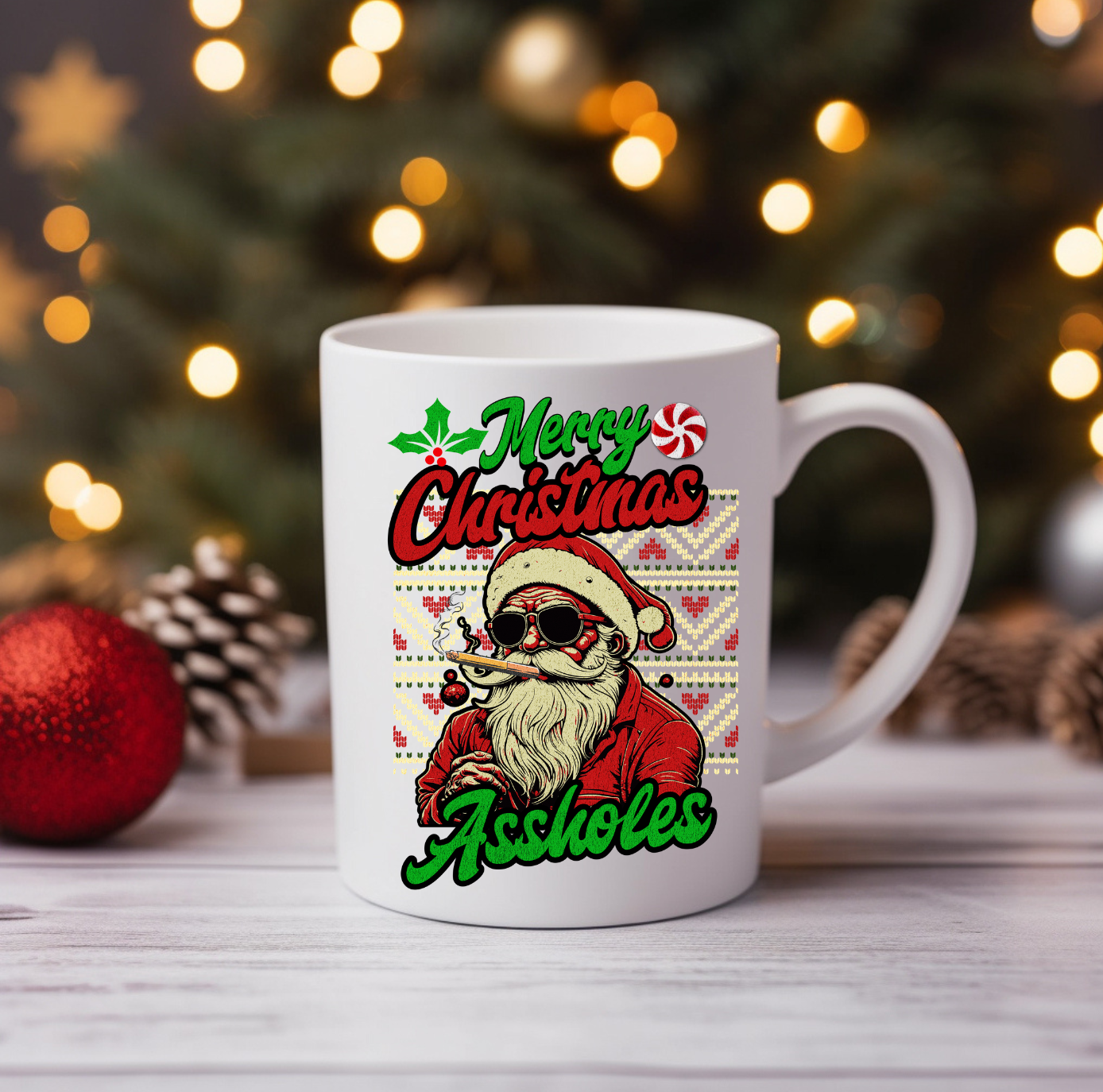 Rude Christmas Mugs image 9