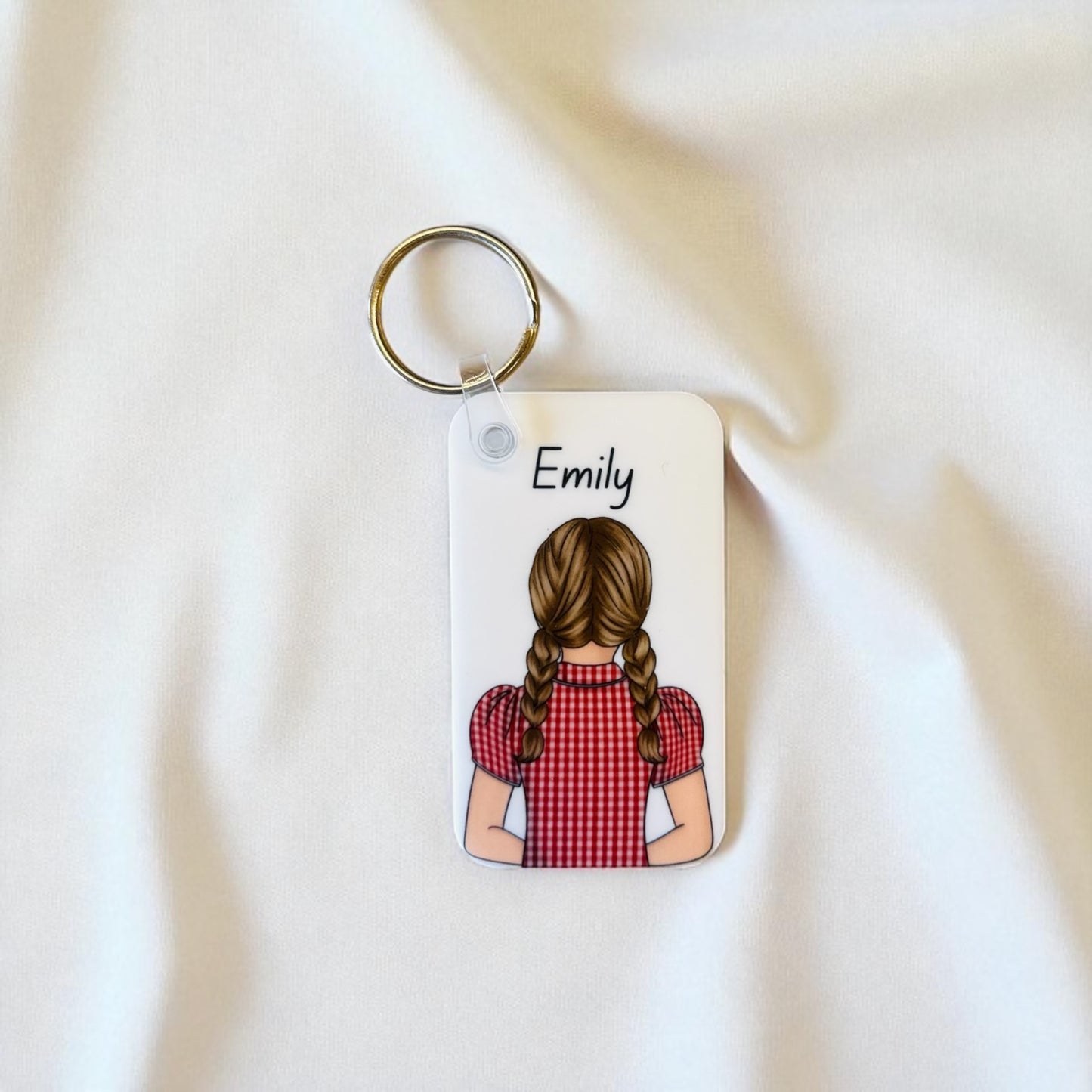 Personalised School Children Keyring
