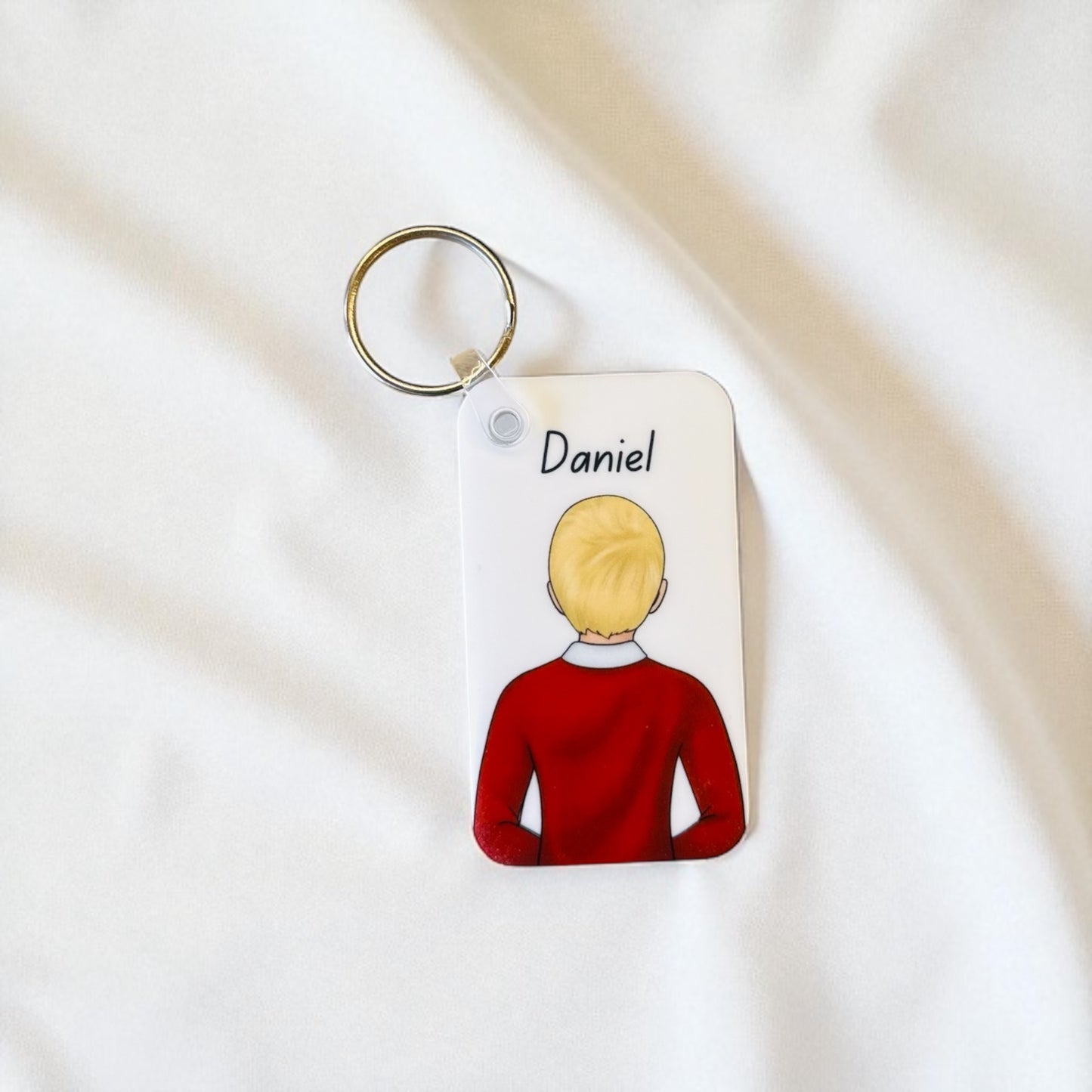 Personalised School Children Keyring