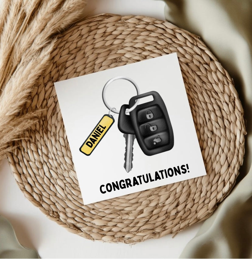 Driving Test Cards