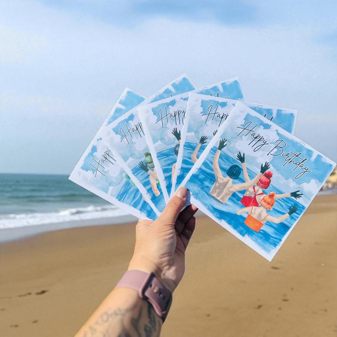 Sea Swimmer Cards