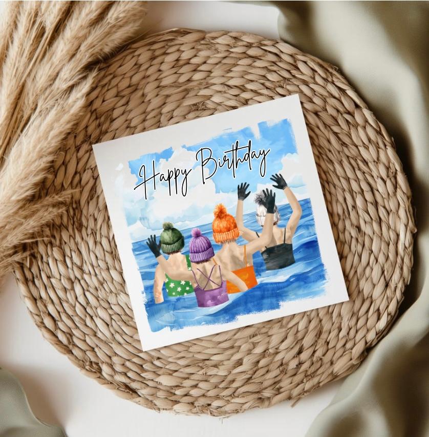 Sea Swimmer Cards