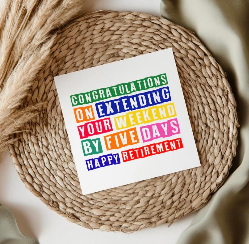 Retirement Cards
