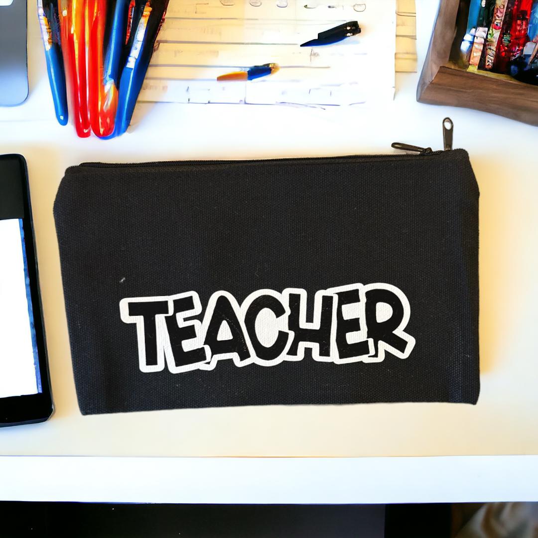 Teacher Canvas Pencil Case image 3
