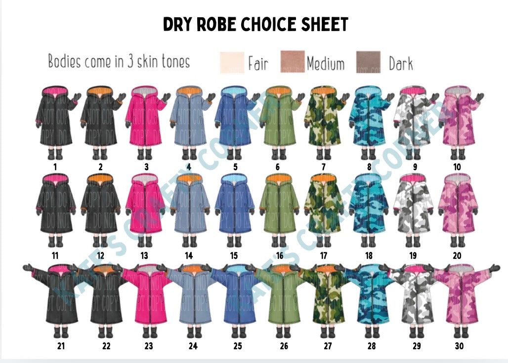 New Dry robe collection