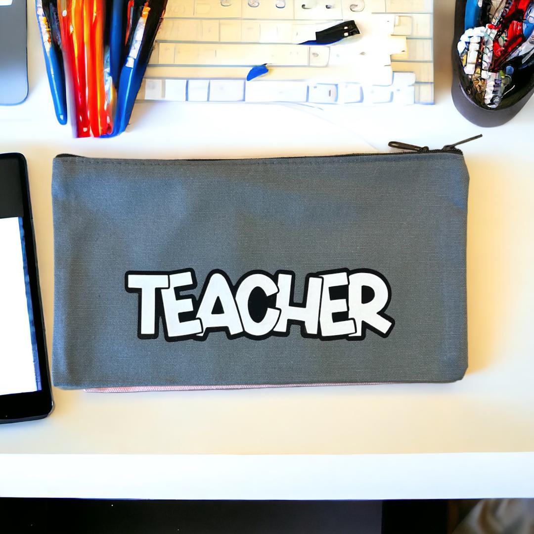 Teacher Canvas Pencil Case image 2