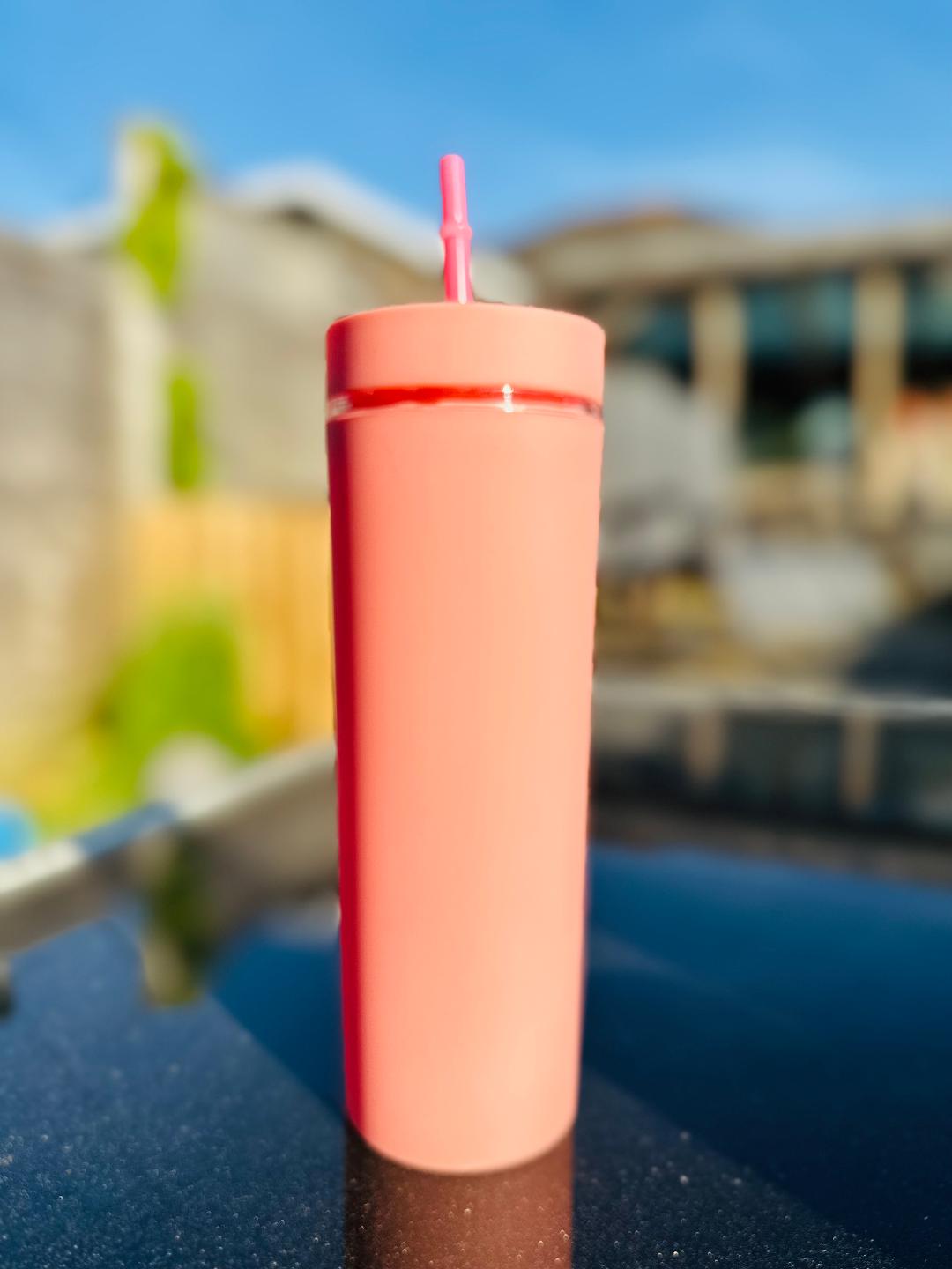16oz PERSONALISED SKINNY TUMBLER image 2