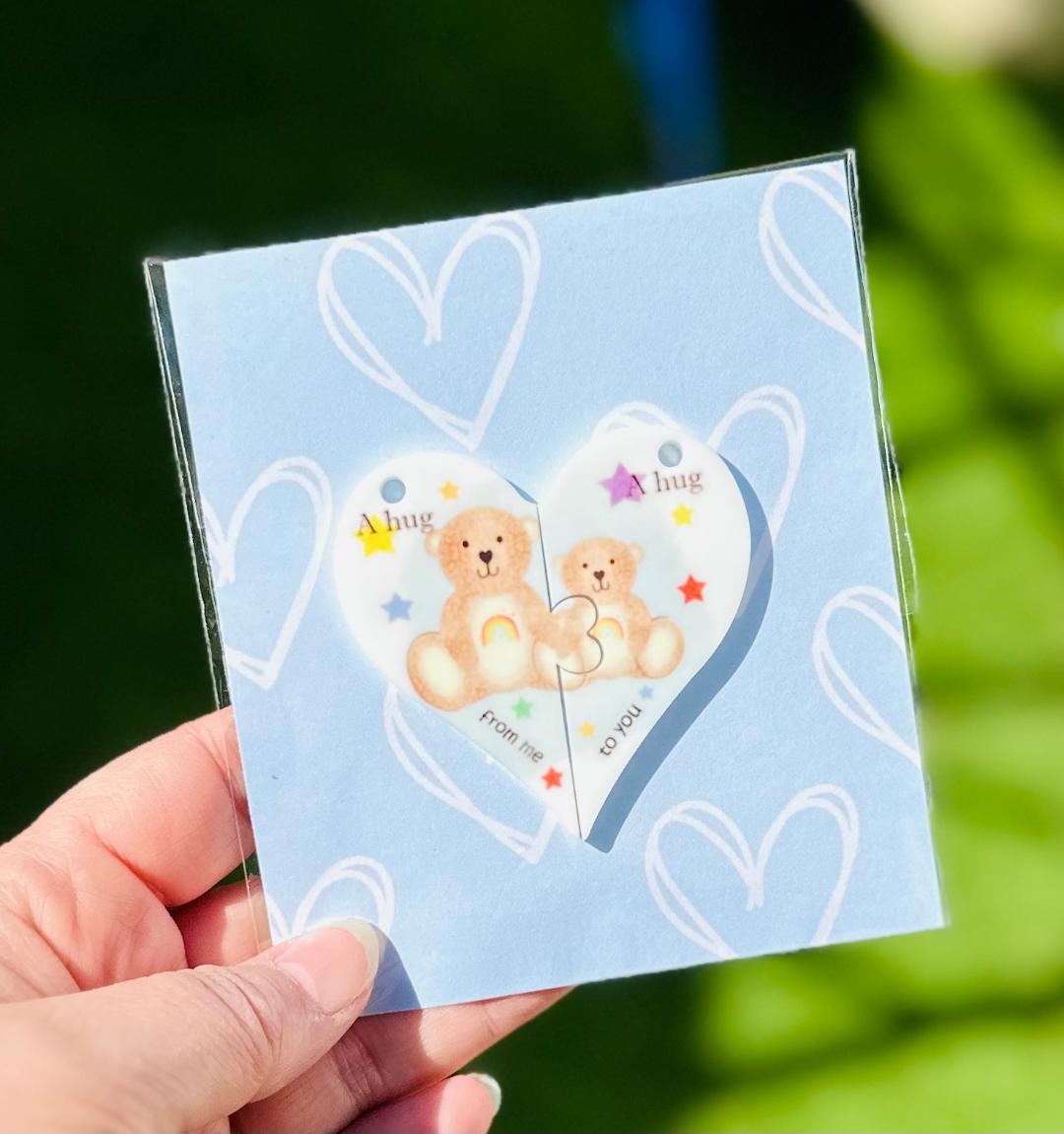 Heart Jigsaw Keyring image 4