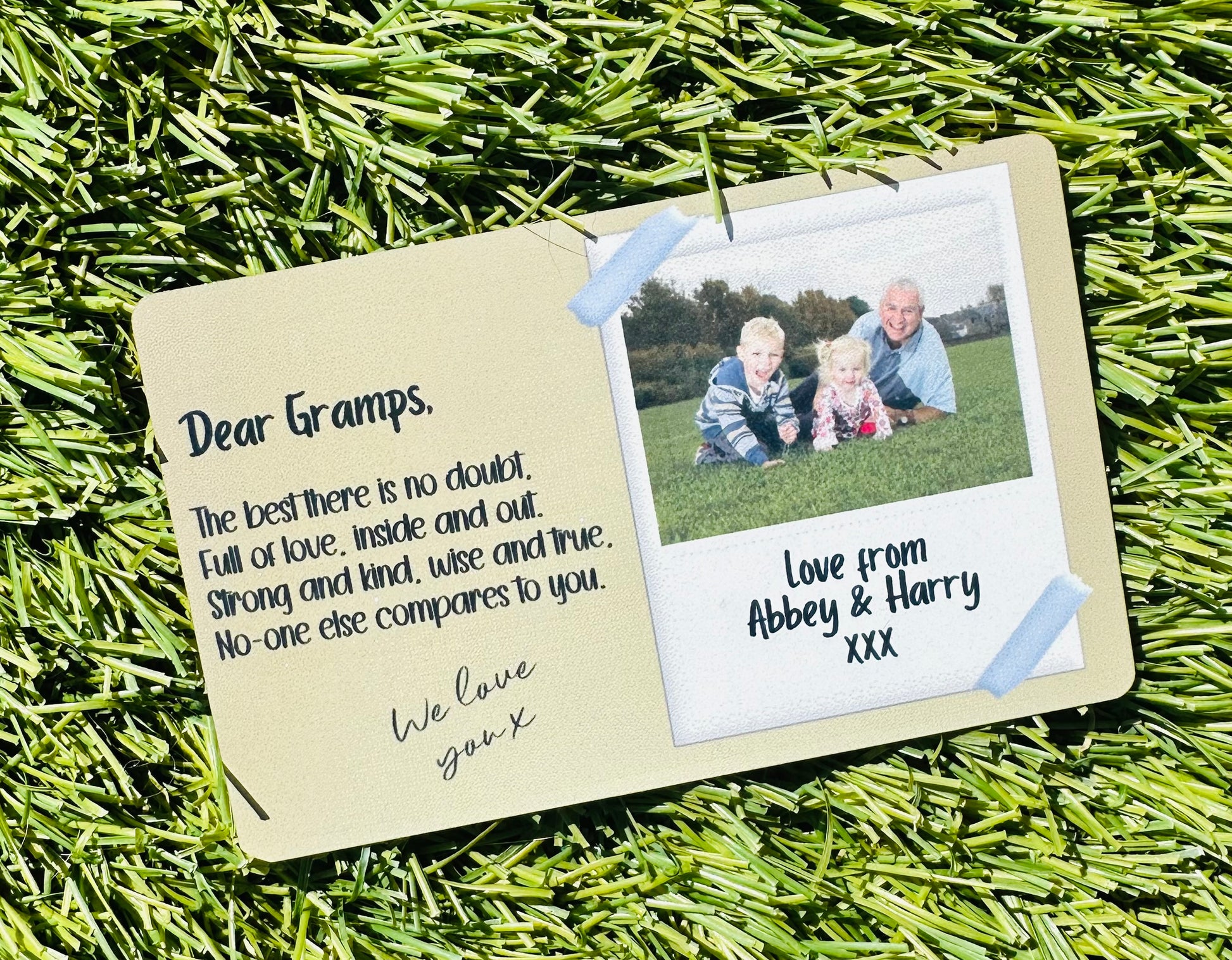 Personalised Wallet Cards - Male image 3