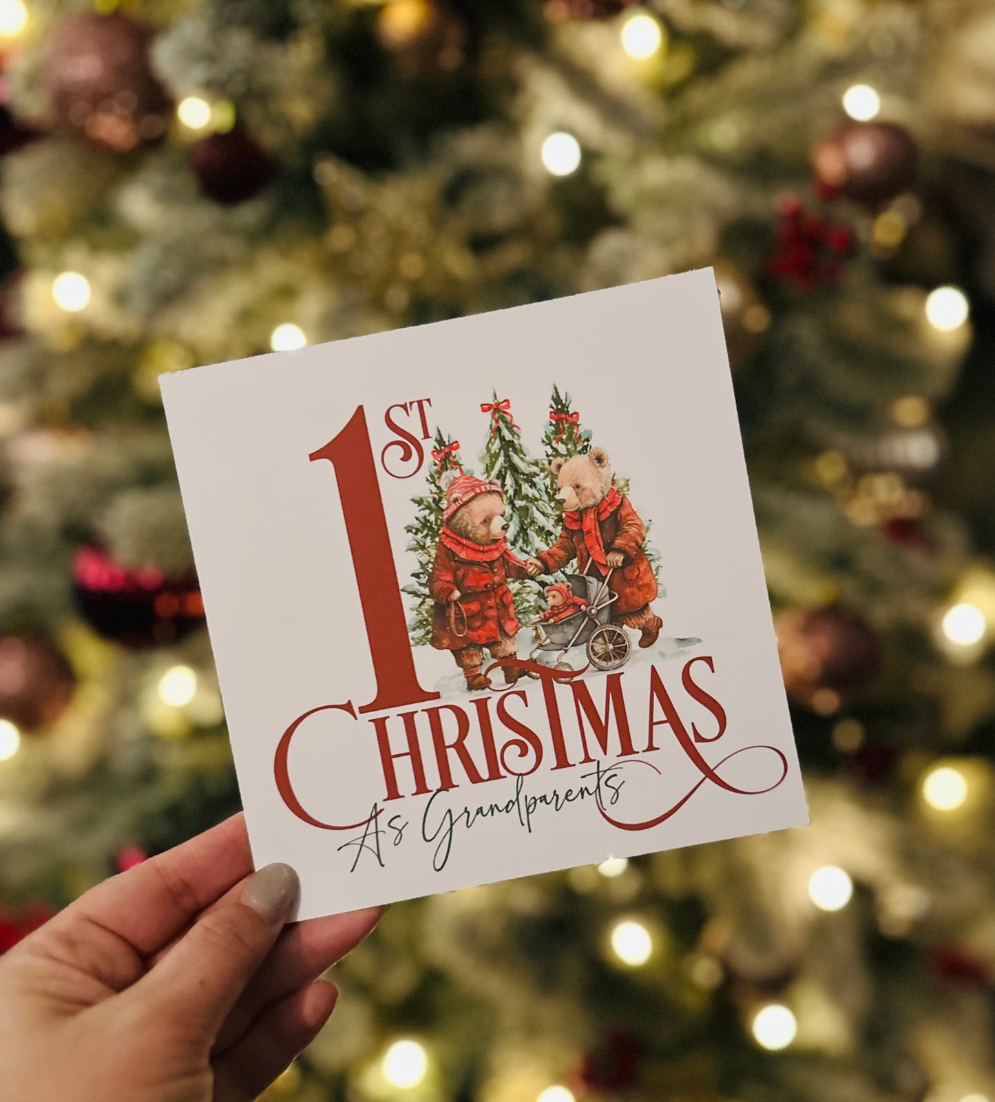 ‘First Christmas As’ Cards
