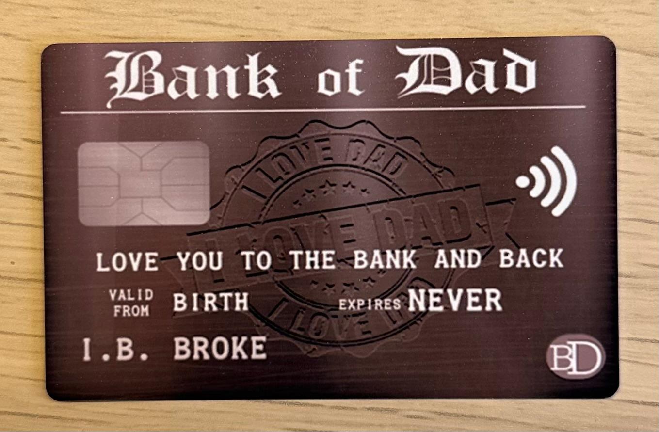 Bank of Dad Joke Credit Card image 0