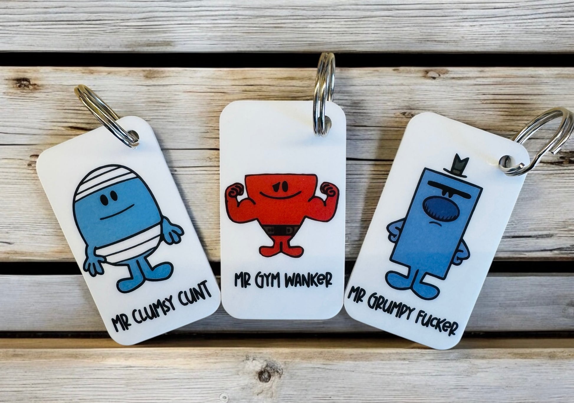 Rude Little People Keyring image 0