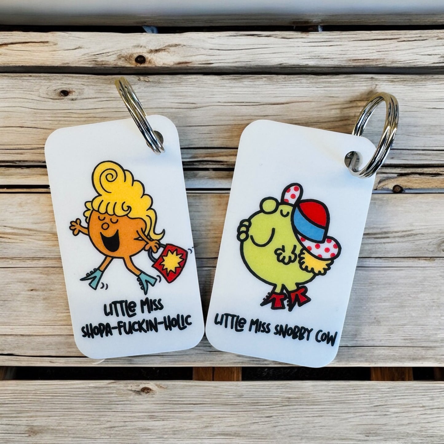 Rude Little People Keyring image 2