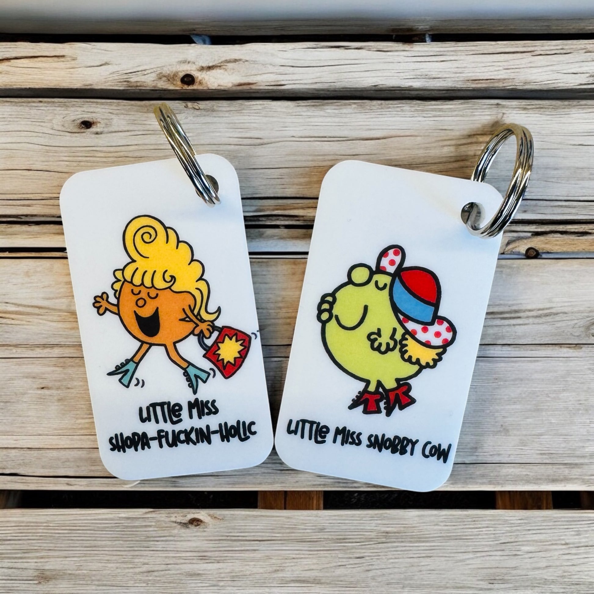 Rude Little People Keyring image 2