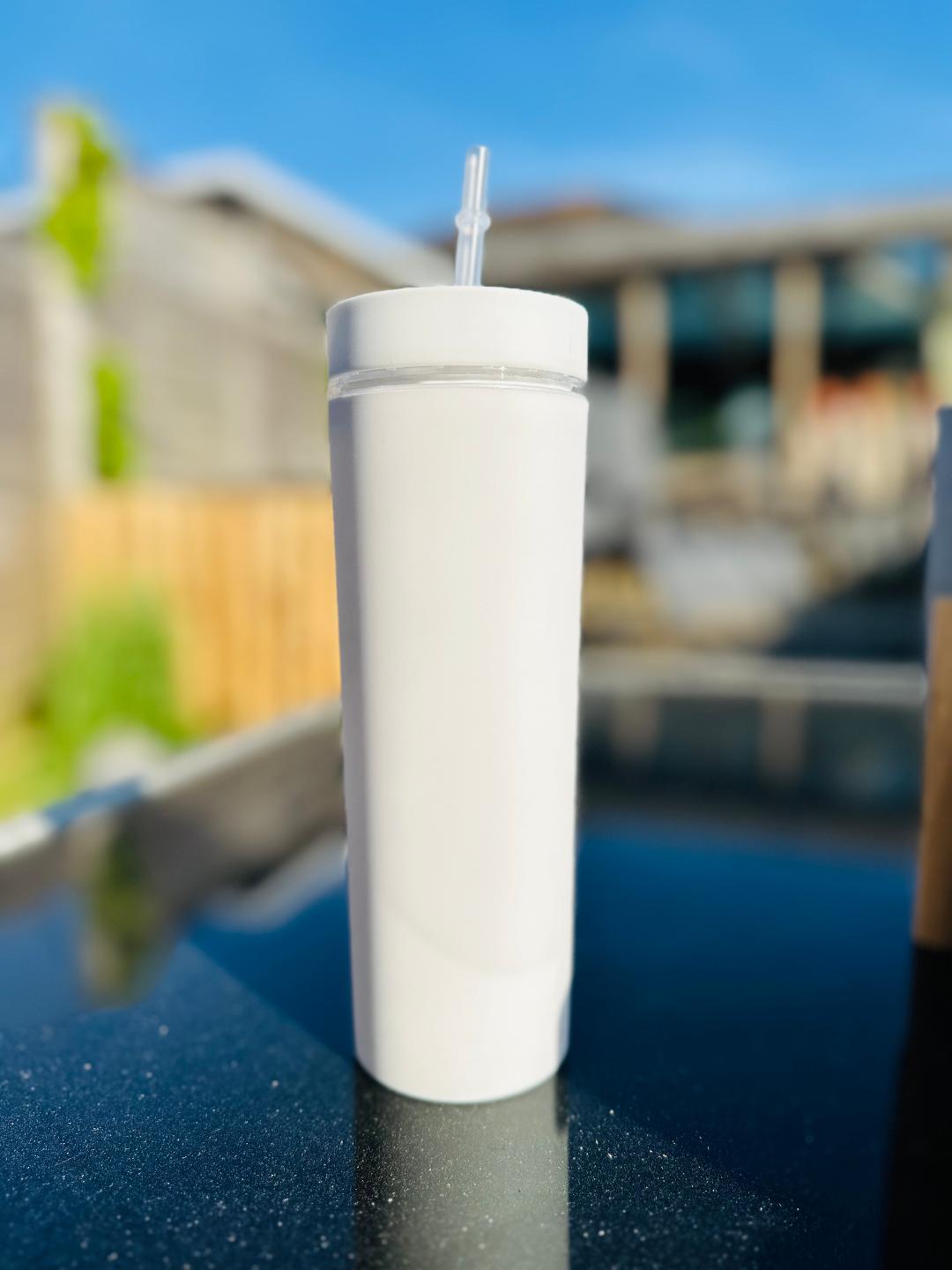16oz PERSONALISED SKINNY TUMBLER image 0
