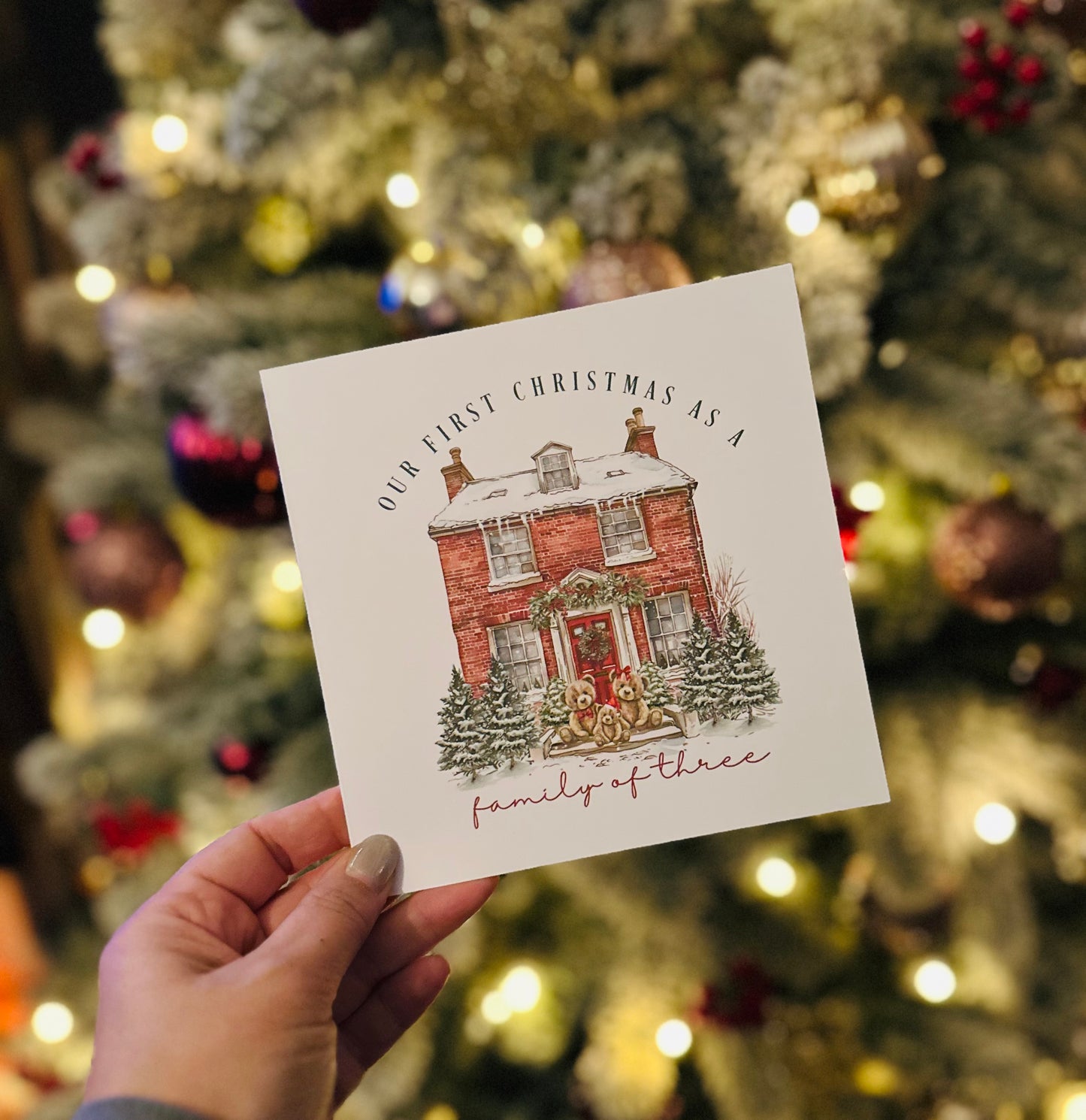‘First Christmas As’ Cards