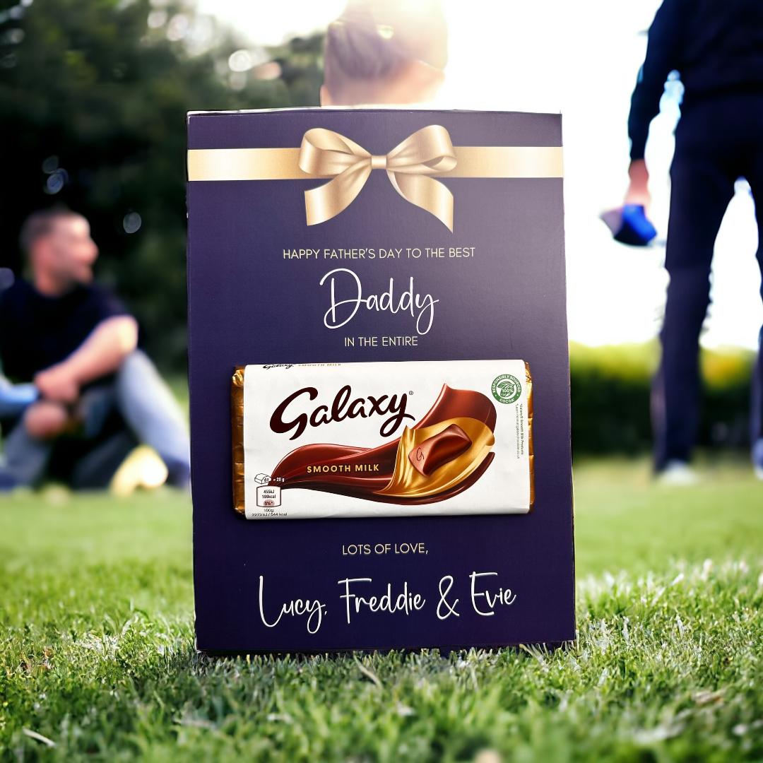 Father's Day Galaxy Chocolate Board image 0