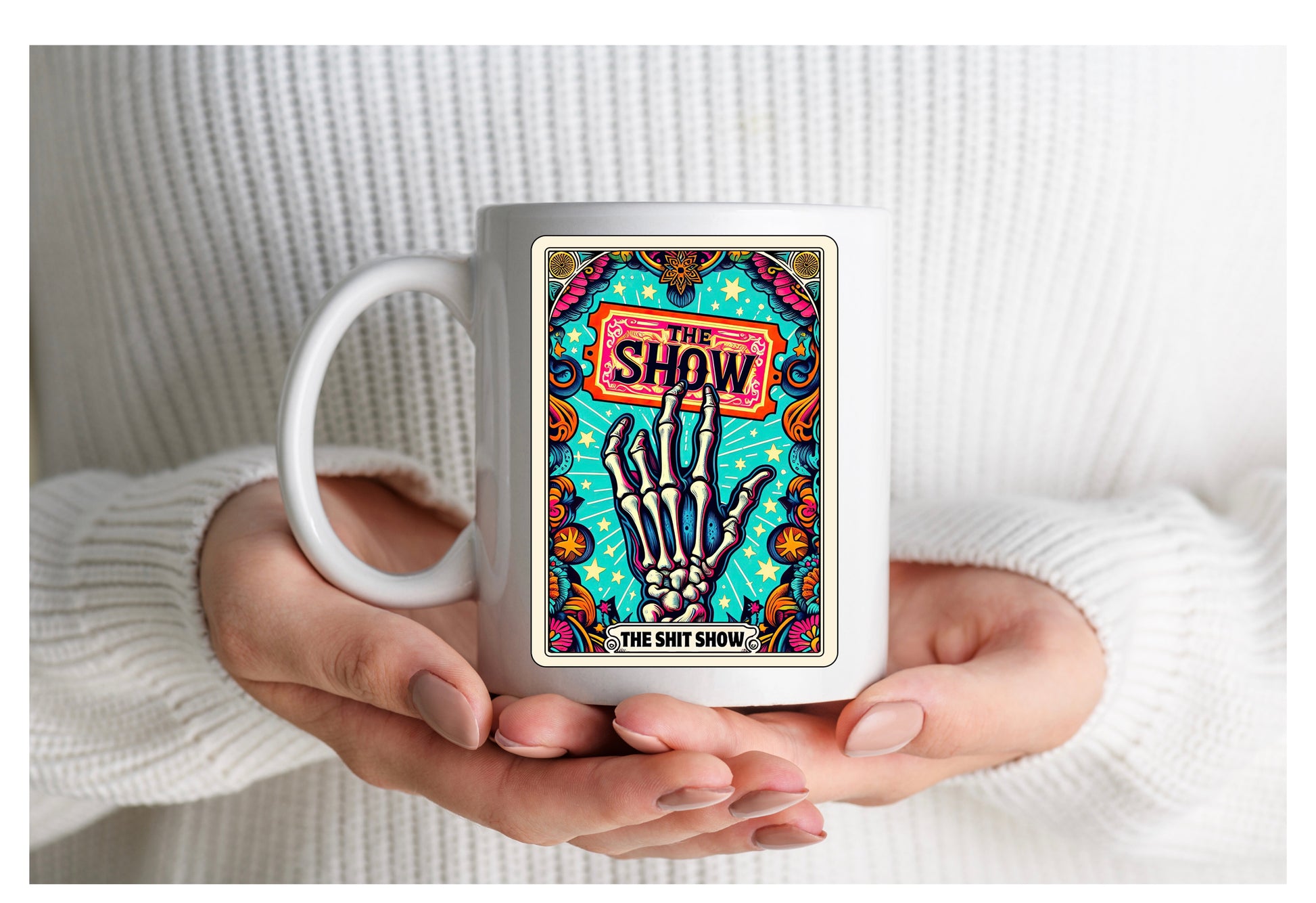 11oz Tarot Card Mug (inc rude)  image 3