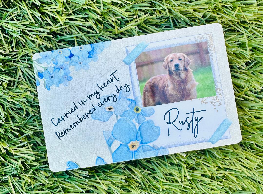 Personalised Wallet Cards - Memorial image 4