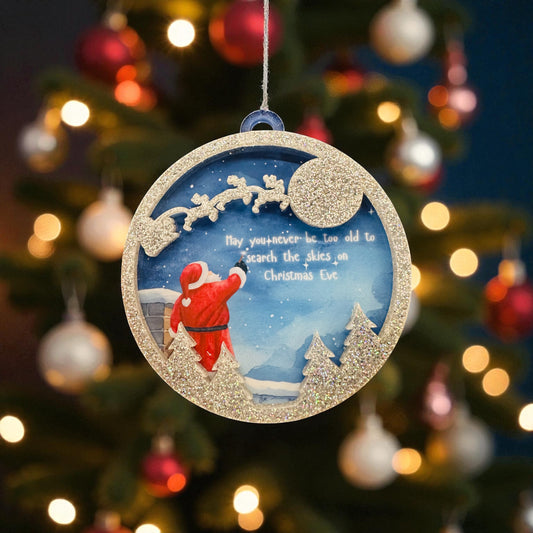 Search The skies bauble