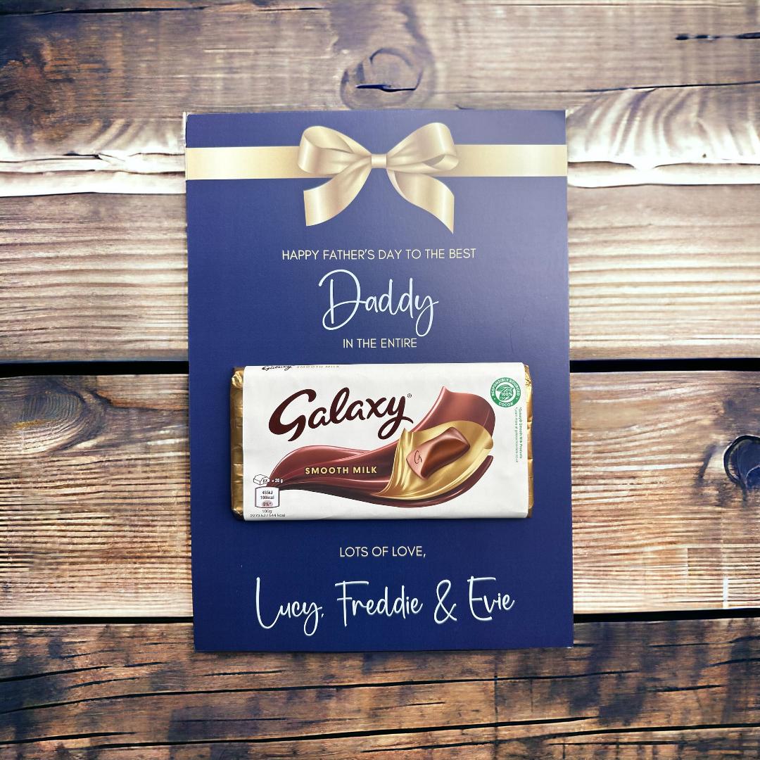 Father's Day Galaxy Chocolate Board image 1